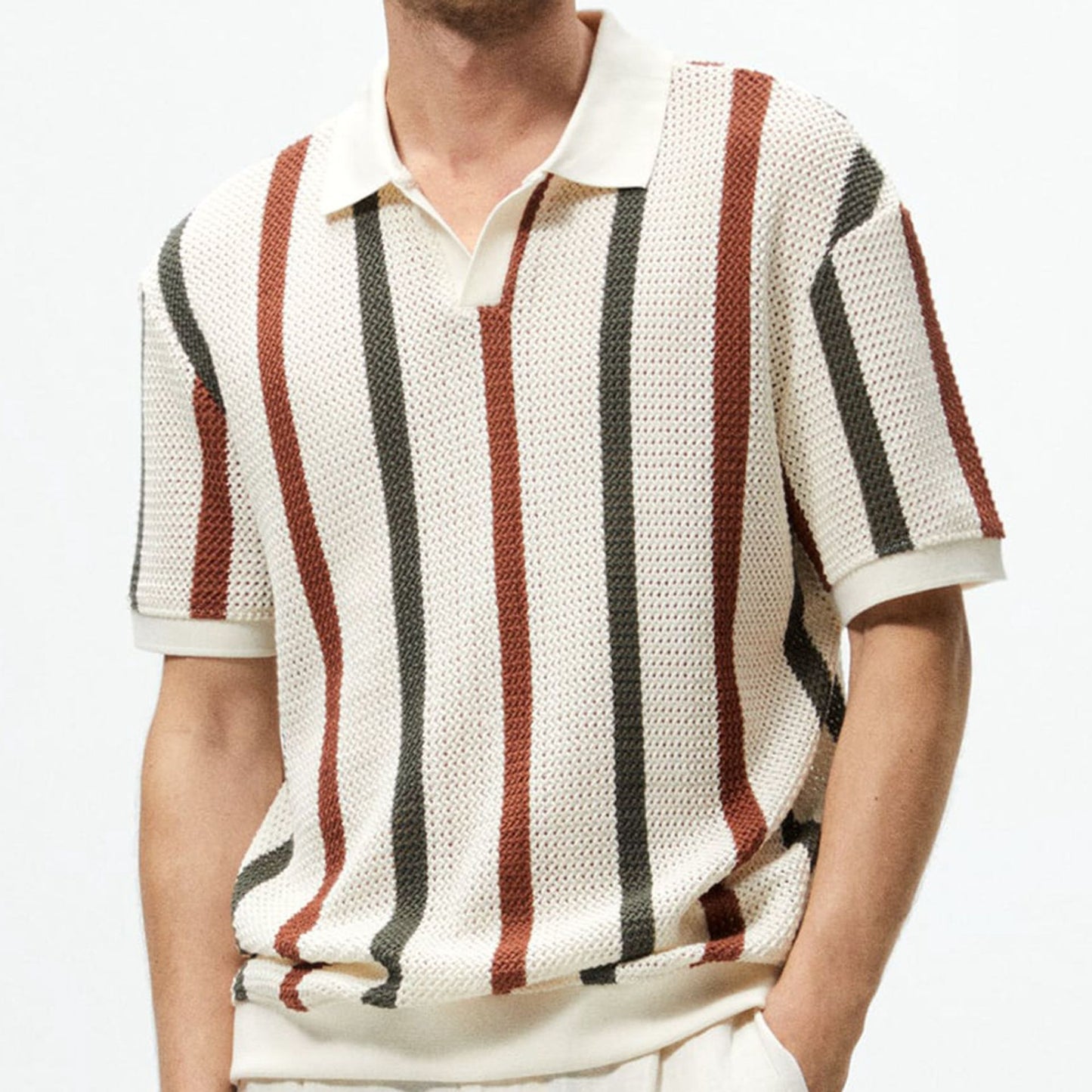 Thick Needle Hollow Sweater in European and American Style